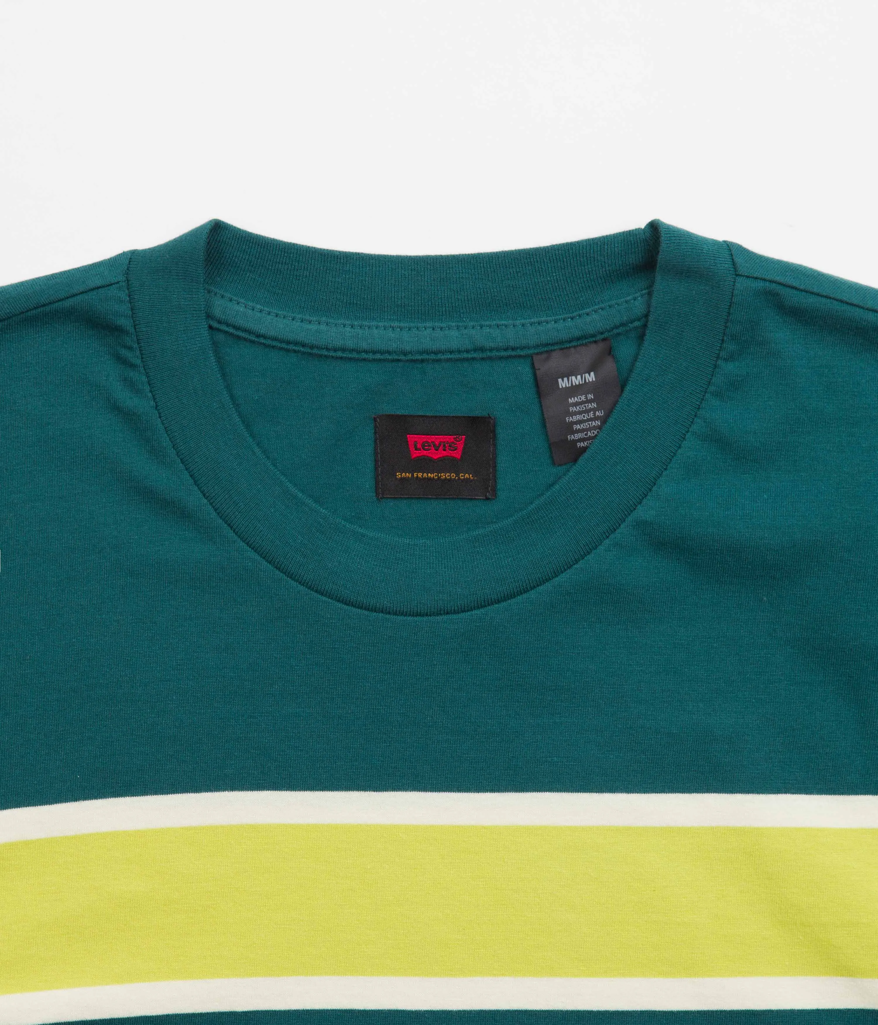 Levi's® Skate Graphic Box Long Sleeve T-Shirt - Oversized Teal / Green / Purple