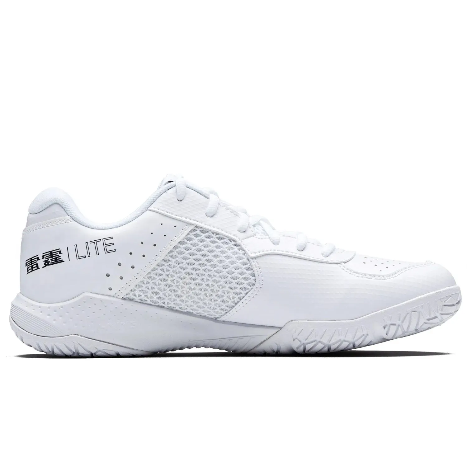 Li-Ning Lei Ting Lite Badminton Training Shoes, Standard White/Black