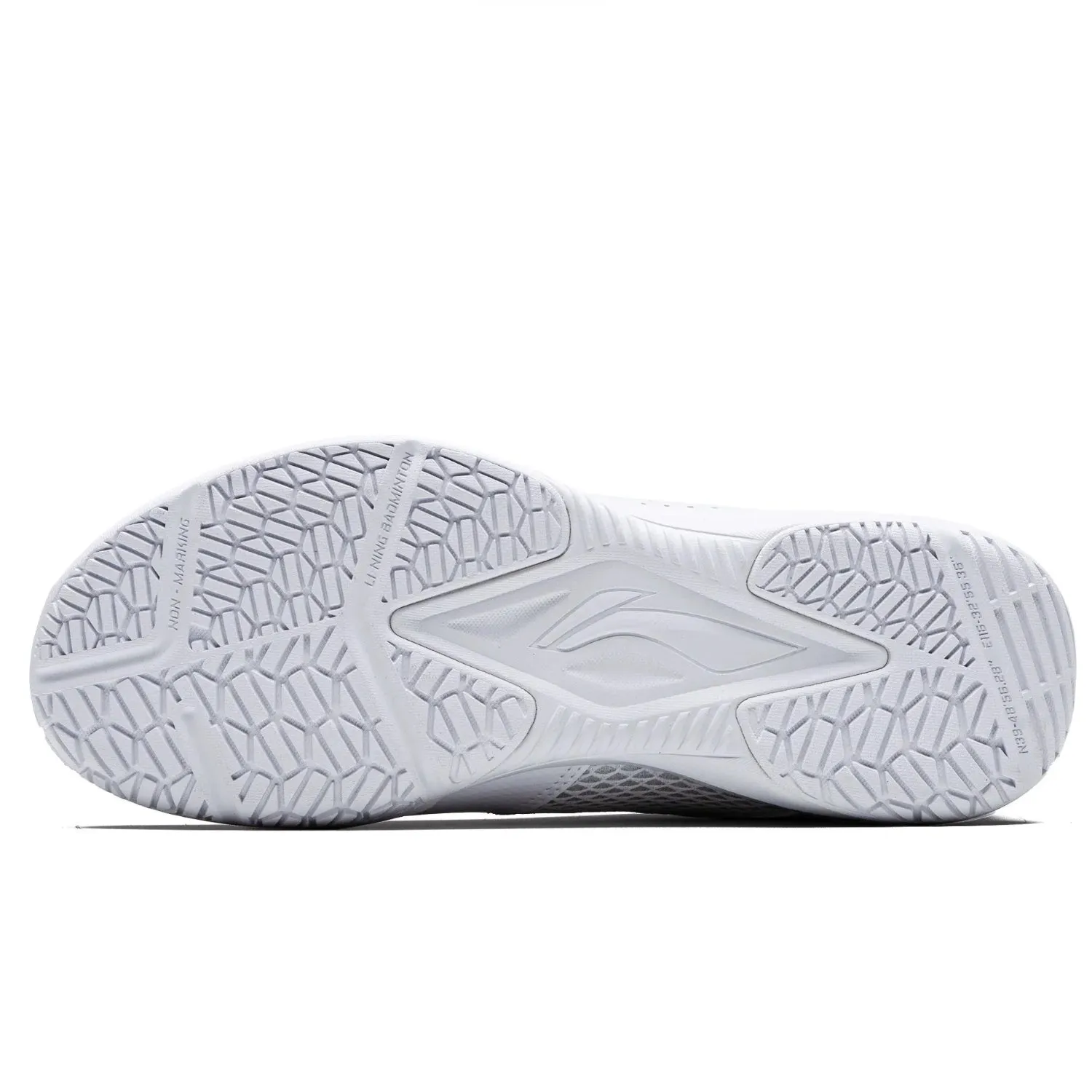 Li-Ning Lei Ting Lite Badminton Training Shoes, Standard White/Black