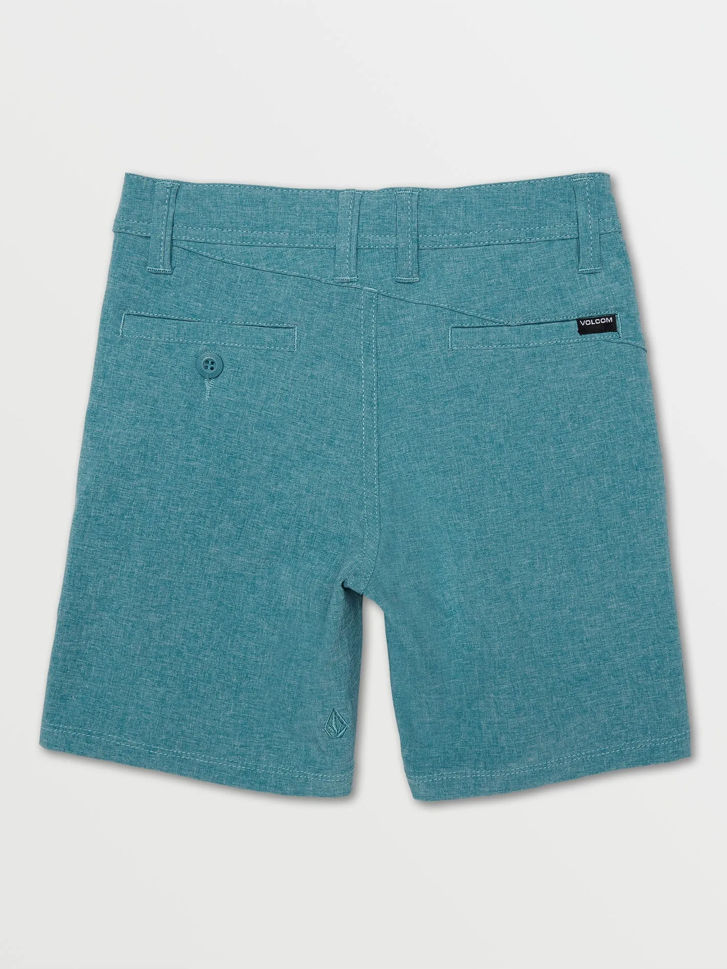 Little Boys Frickin Surf N' Turf Static Short - Britt Blue