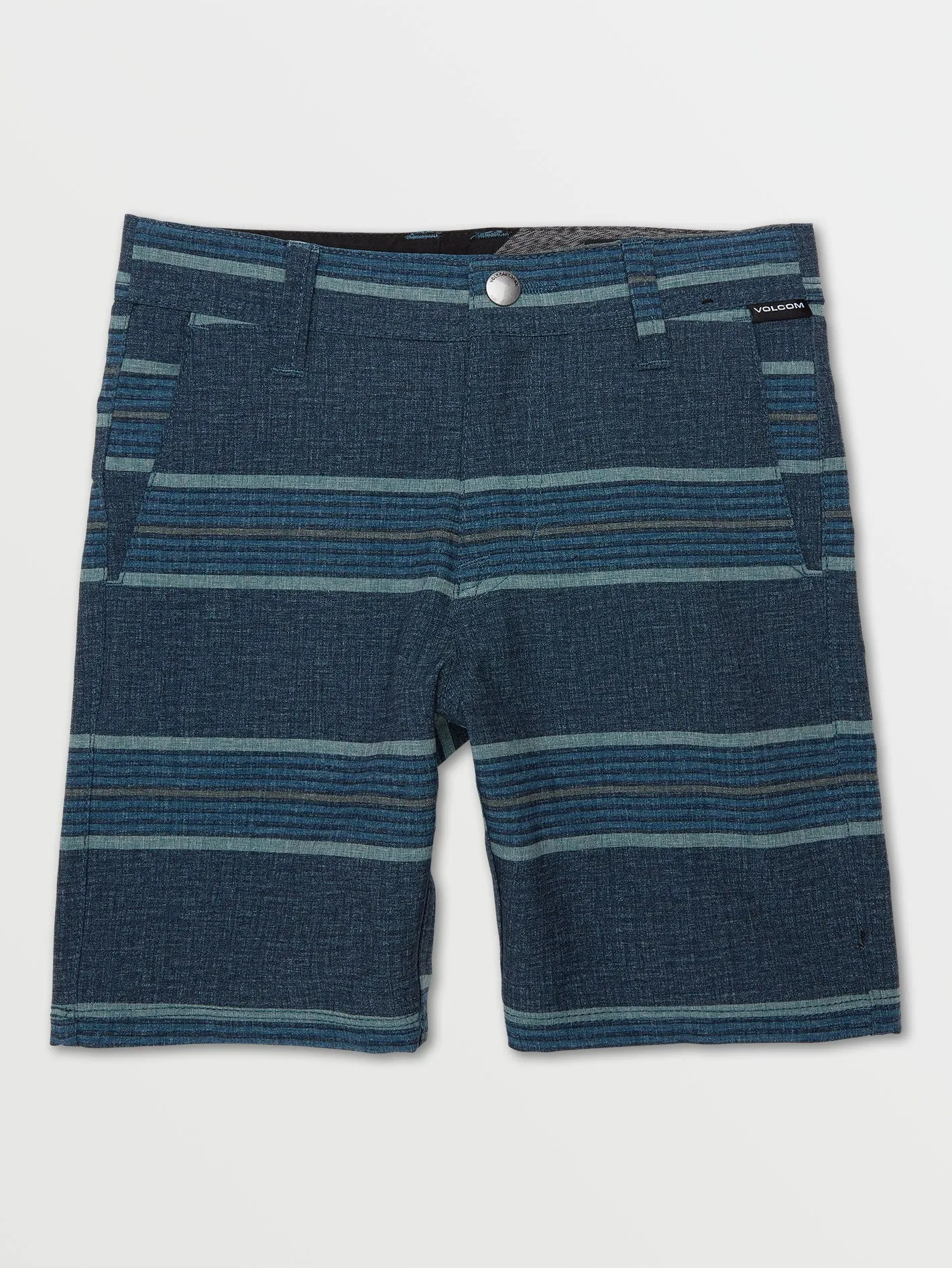 Little Boys Frickin Surf N' Turf Static Short - Navy