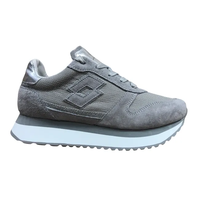 Lotto Leggenda scarpa sneakers da donna  Wedge Gray 217132 8NP grigio