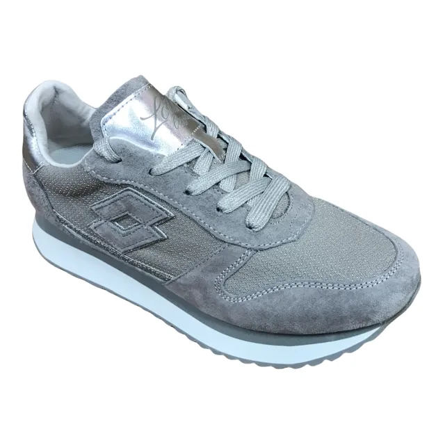 Lotto Leggenda scarpa sneakers da donna  Wedge Gray 217132 8NP grigio