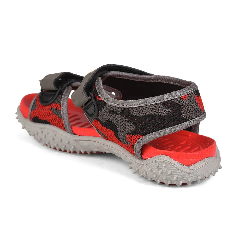 Lucy & Luke (Red) Casual Sandal For Kids RICO-17 By Liberty