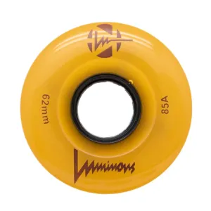 Luminous Light Up Quad Wheels Sunray Glow 85A - 4 pack