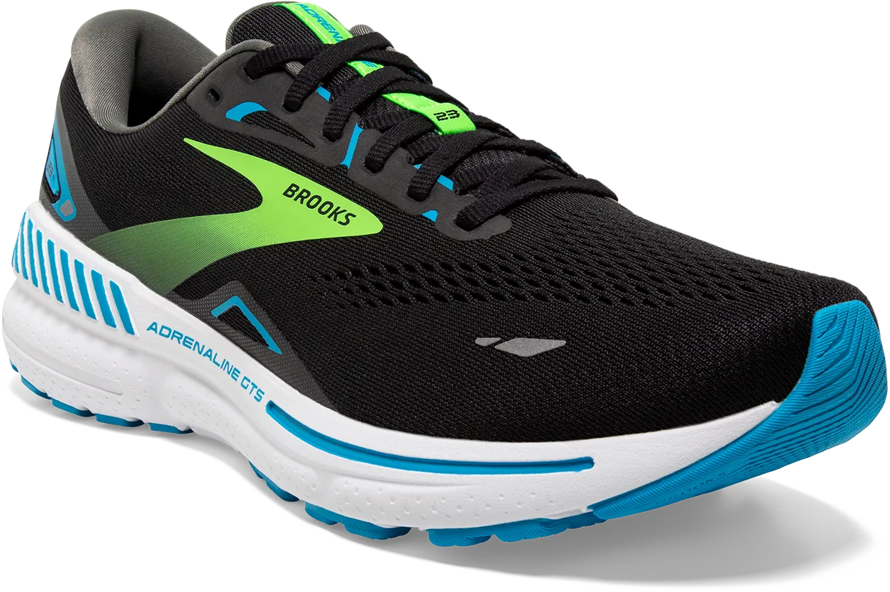 Men's Adrenaline GTS 23 (006 - Black/Hawaiian Ocean/Green)