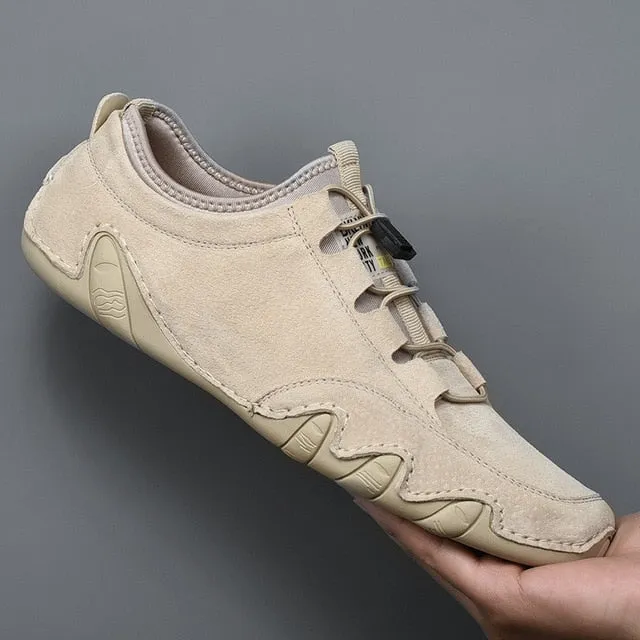 Men's Sneakers cow suede Leather Men