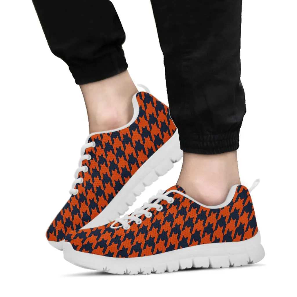 Mesh Sneaker_Navy on Orange_C_HT Pattern