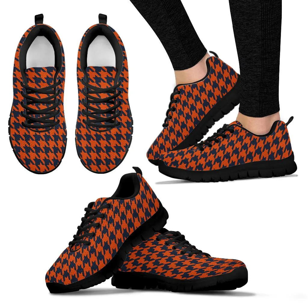 Mesh Sneaker_Navy on Orange_C_HT Pattern