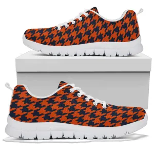 Mesh Sneaker_Navy on Orange_C_HT Pattern