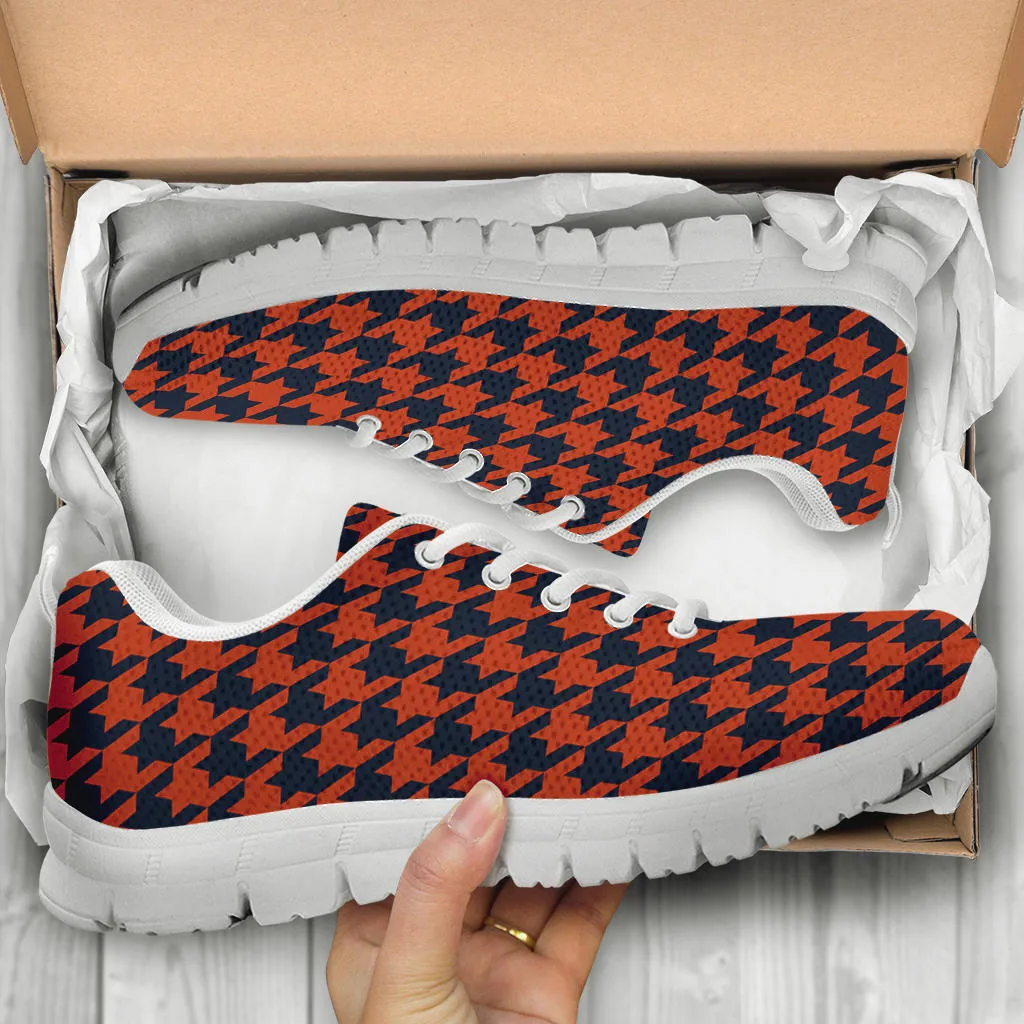 Mesh Sneaker_Navy on Orange_C_HT Pattern