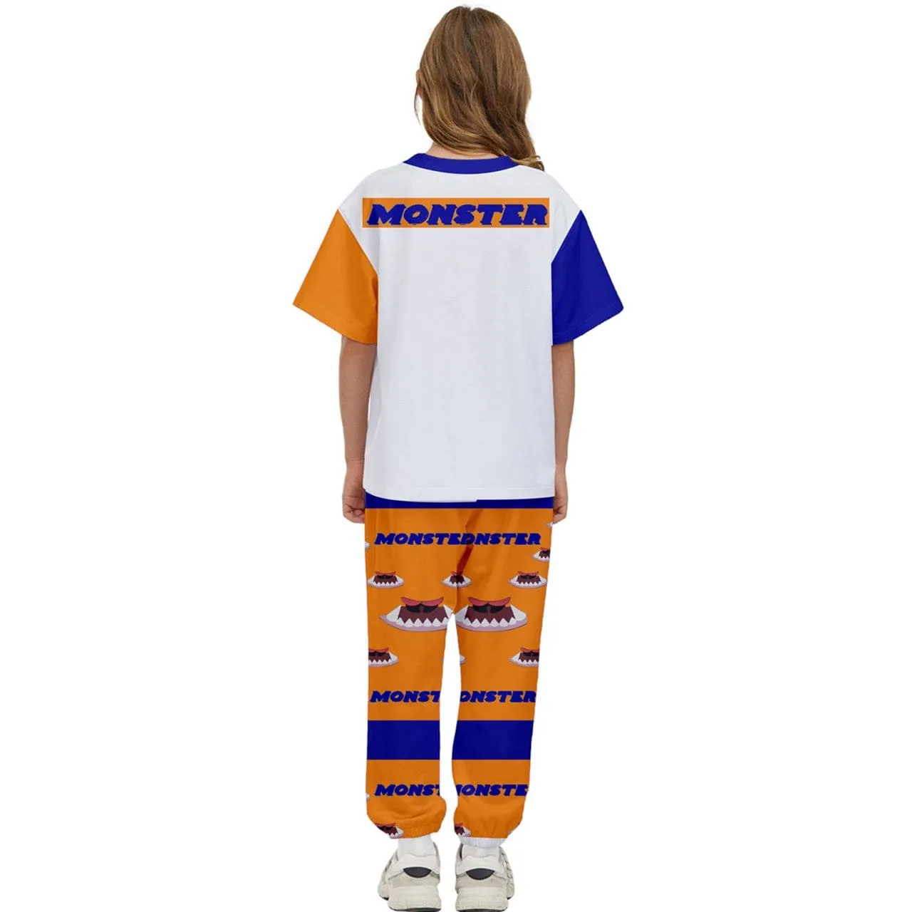 Monster Kids' Tee and Pants Sports Set