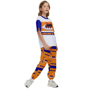 Monster Kids' Tee and Pants Sports Set