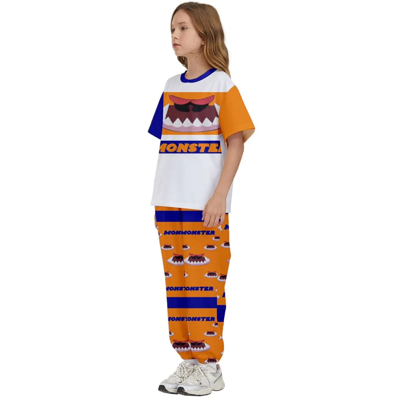 Monster Kids' Tee and Pants Sports Set