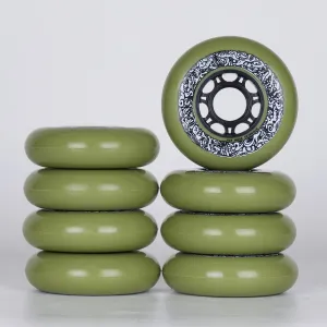 Mushroom Blading Scribbles Wheels 80mm - 8 Pack