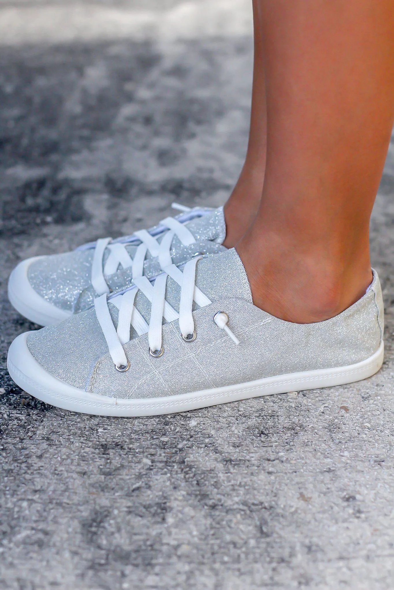 Neema Silver Sneakers