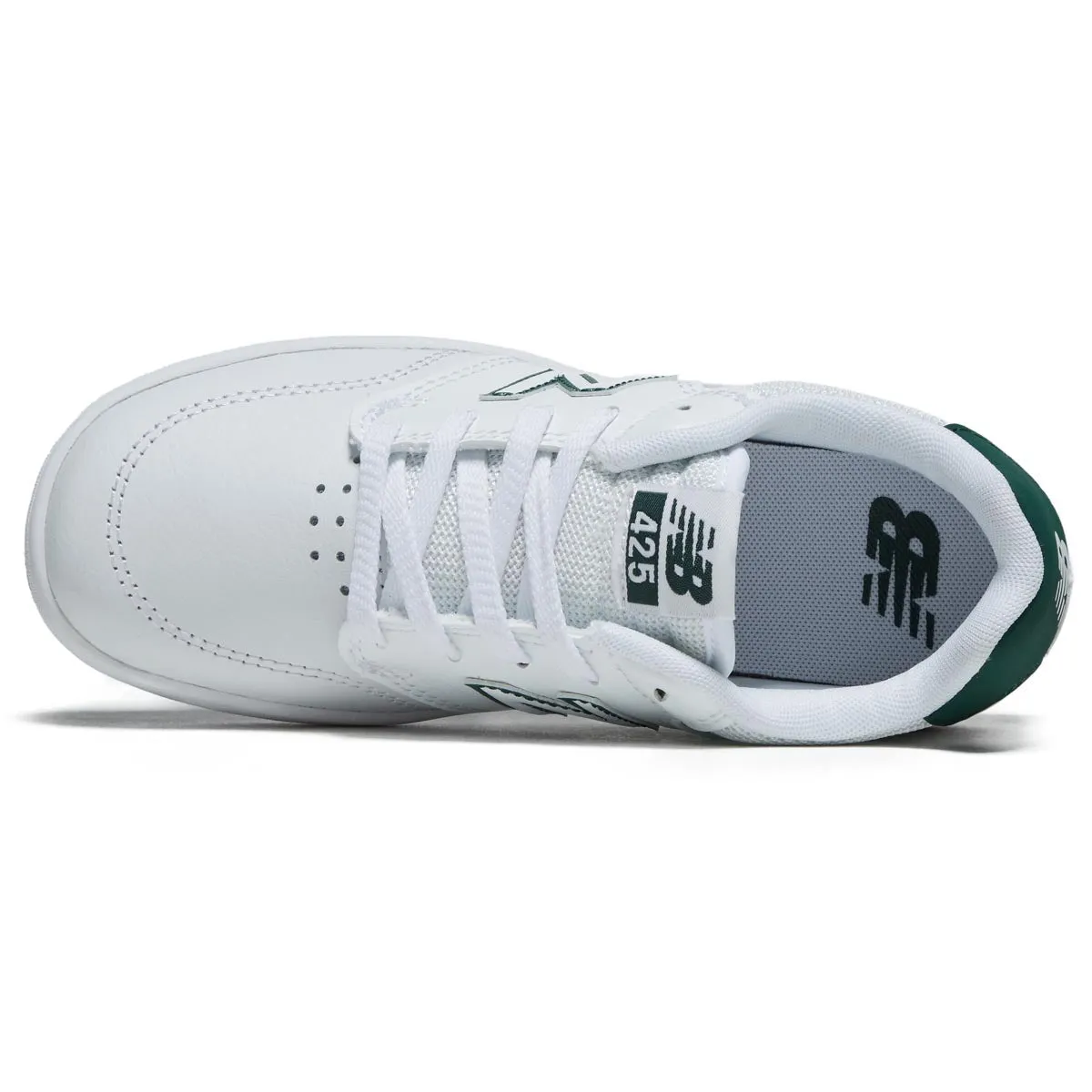 New Balance Youth 425 Shoes - White/Green