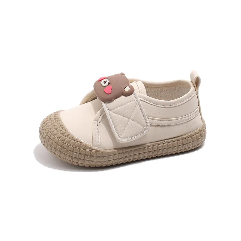 New Children's Casual Velcro Canvas Shoes