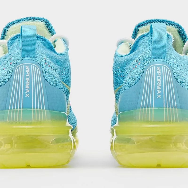 Nike Men's Air Vapormax 2023 Flyknit Shoes - Baltic Blue / Citron Tint / Green Abyss