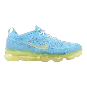 Nike Men's Air Vapormax 2023 Flyknit Shoes - Baltic Blue / Citron Tint / Green Abyss