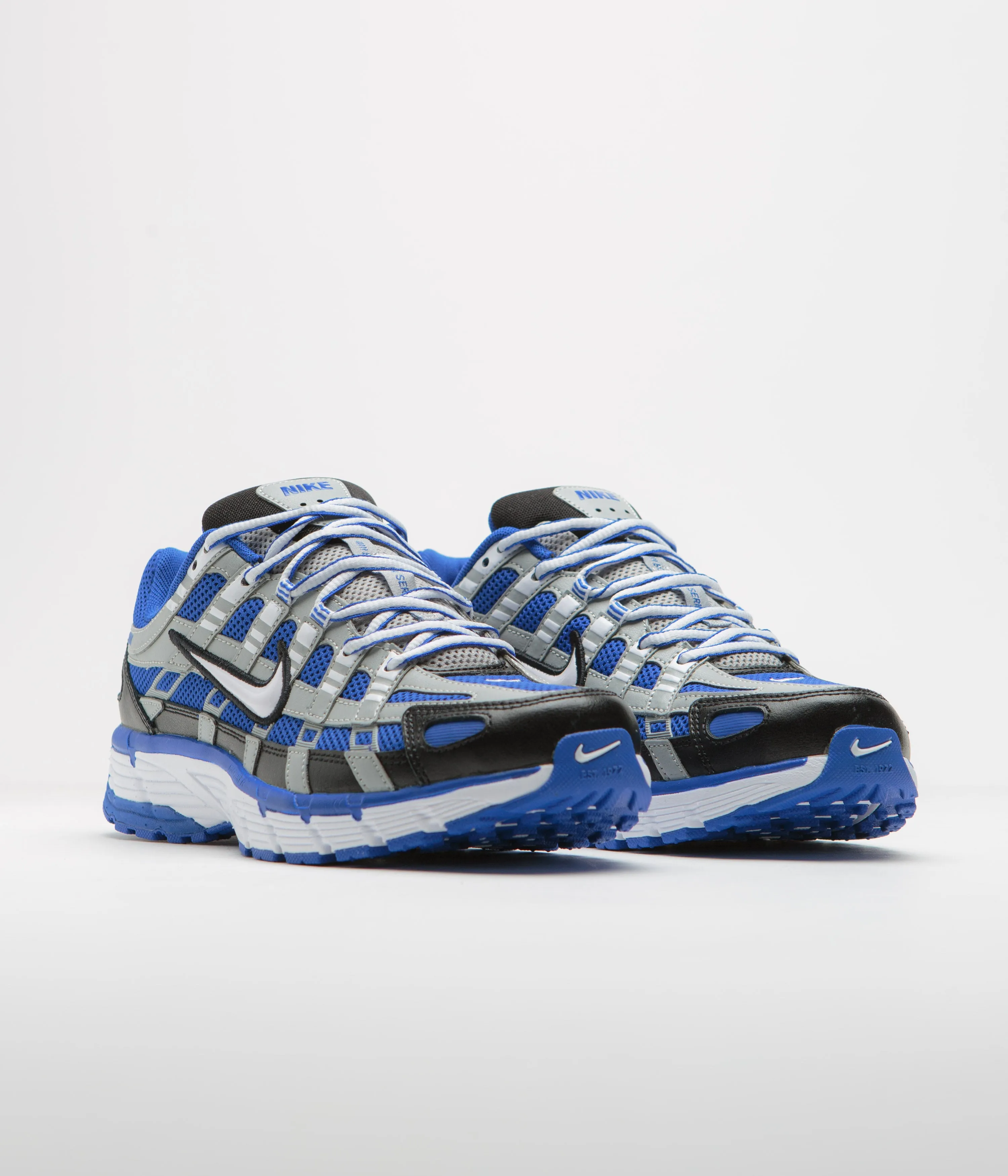 Nike P-6000 Shoes - Racer Blue / White - Black - Flt Silver