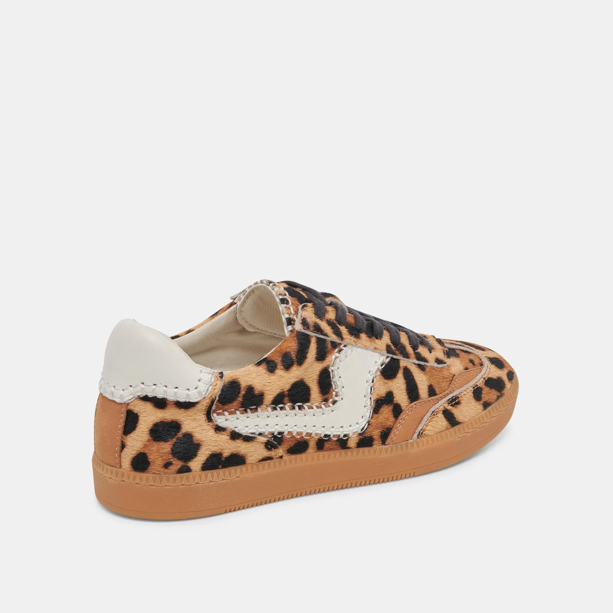 NOTICE STITCH SNEAKERS DK LEOPARD CALF HAIR