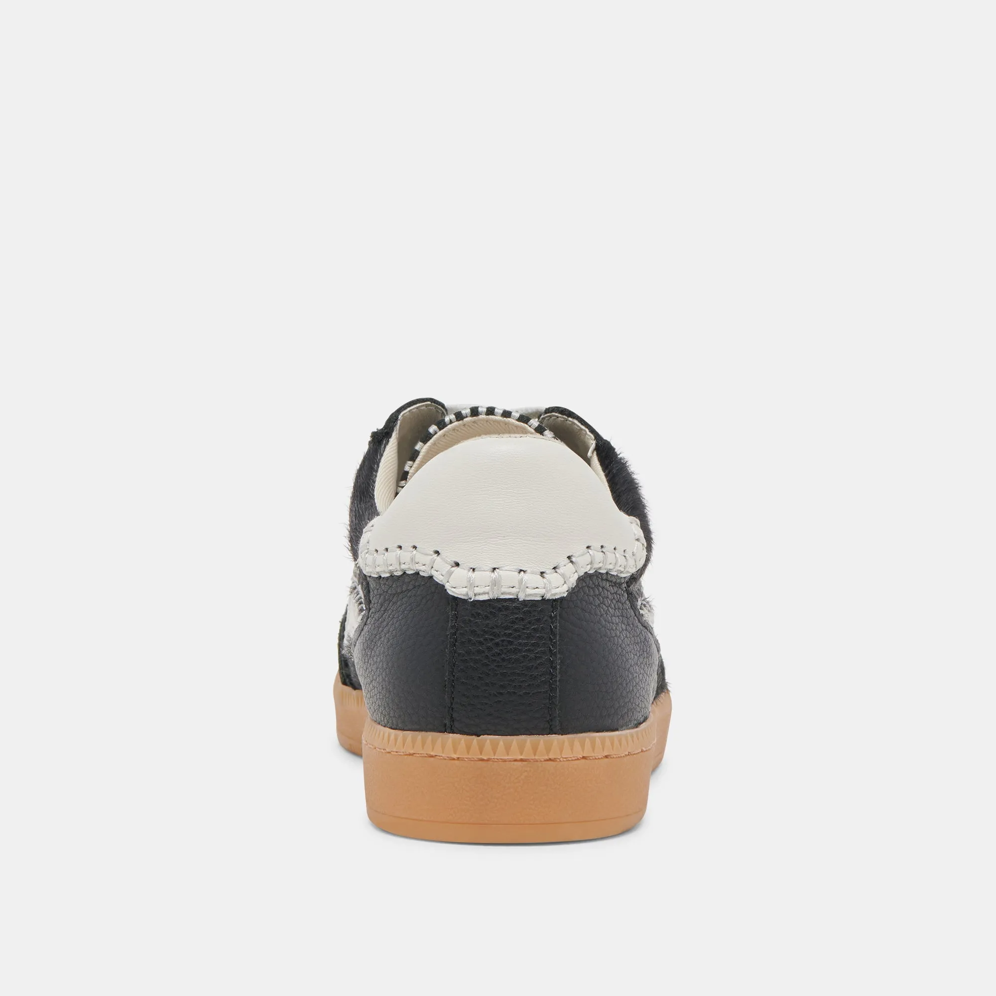 NOTICE STITCH SNEAKERS ONYX CALF HAIR