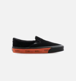 OG Classic Slip On WTAPS Mens Skate Shoe - Black/Orange