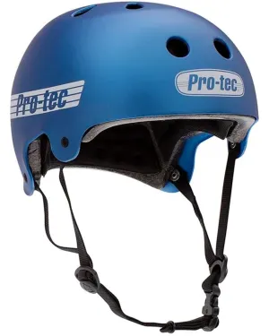 Old School Certified Helmet - Metalic Blue