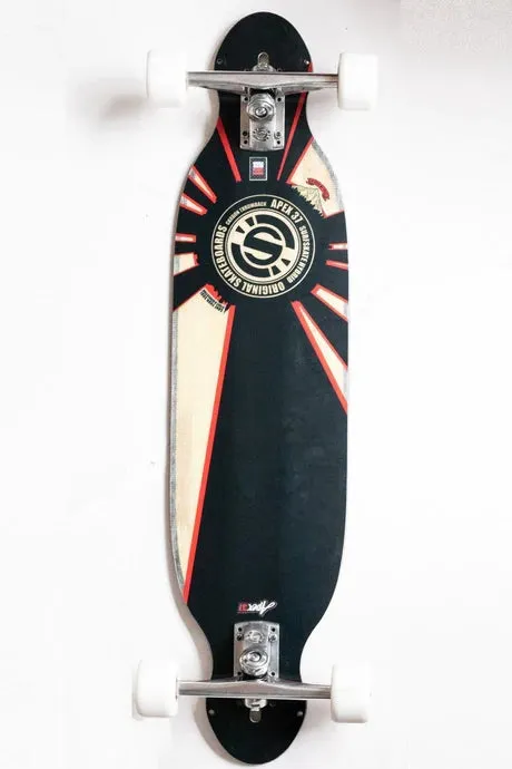 Original skateboard  Apex 37 Throwback Surfskate Longboard Complete