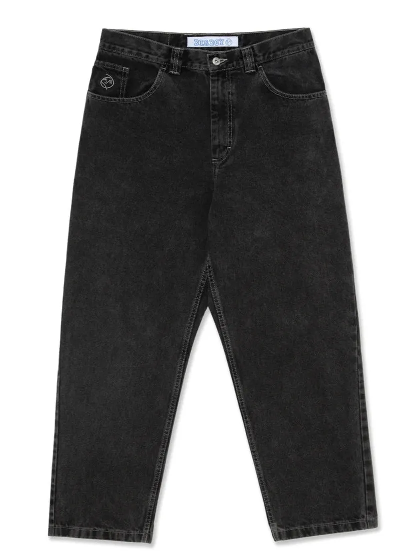 Polar Big Boy Denim, Silver Black