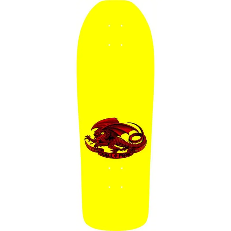 Powell Peralta 10.25" x 30.5" Claus Grabke Yellow Skateboard Deck