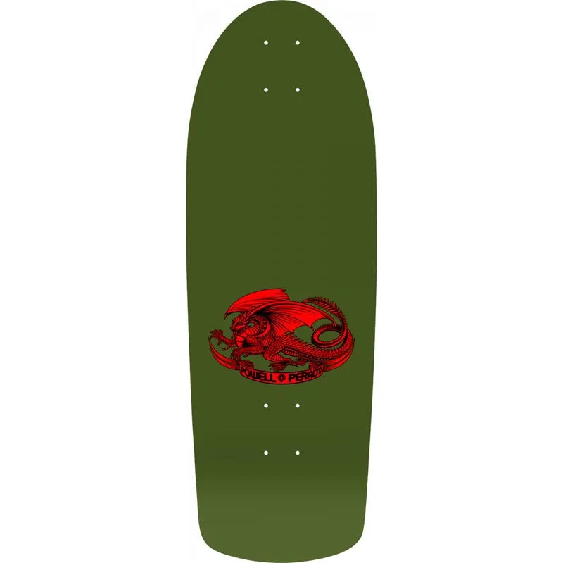 Powell Peralta 10" x 30" OG Rat Bones Olive Green Skateboard Deck