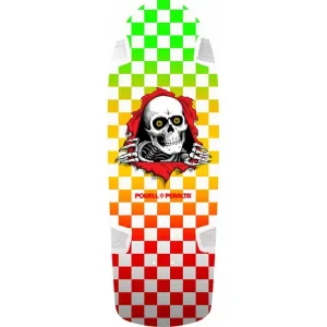 Powell Peralta 10" x 30" OG Ripper Checker Multi Color Skateboard Deck