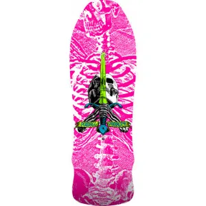 Powell Peralta Geegah Skull And Sword Hot Pink Skateboard Deck 9.75