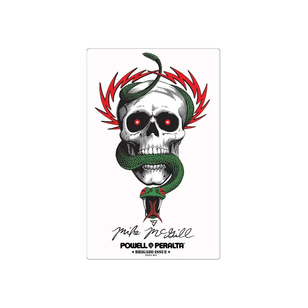 Powell Peralta McGill Sticker 6 x 3