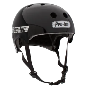 Pro-Tec Helmet Old School Gloss Black (Certified)