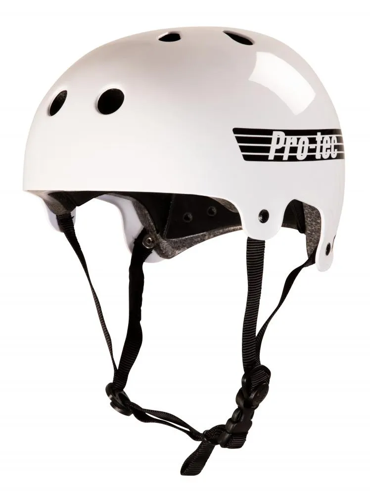 Pro-Tec Old School Cert Helmet Gloss White