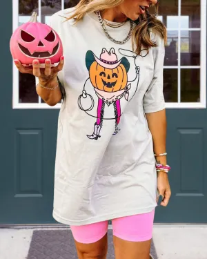 Pumpkin Halloween Graphic Tee