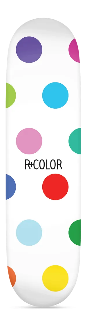 R COLOR DOT SPOT Skateboard