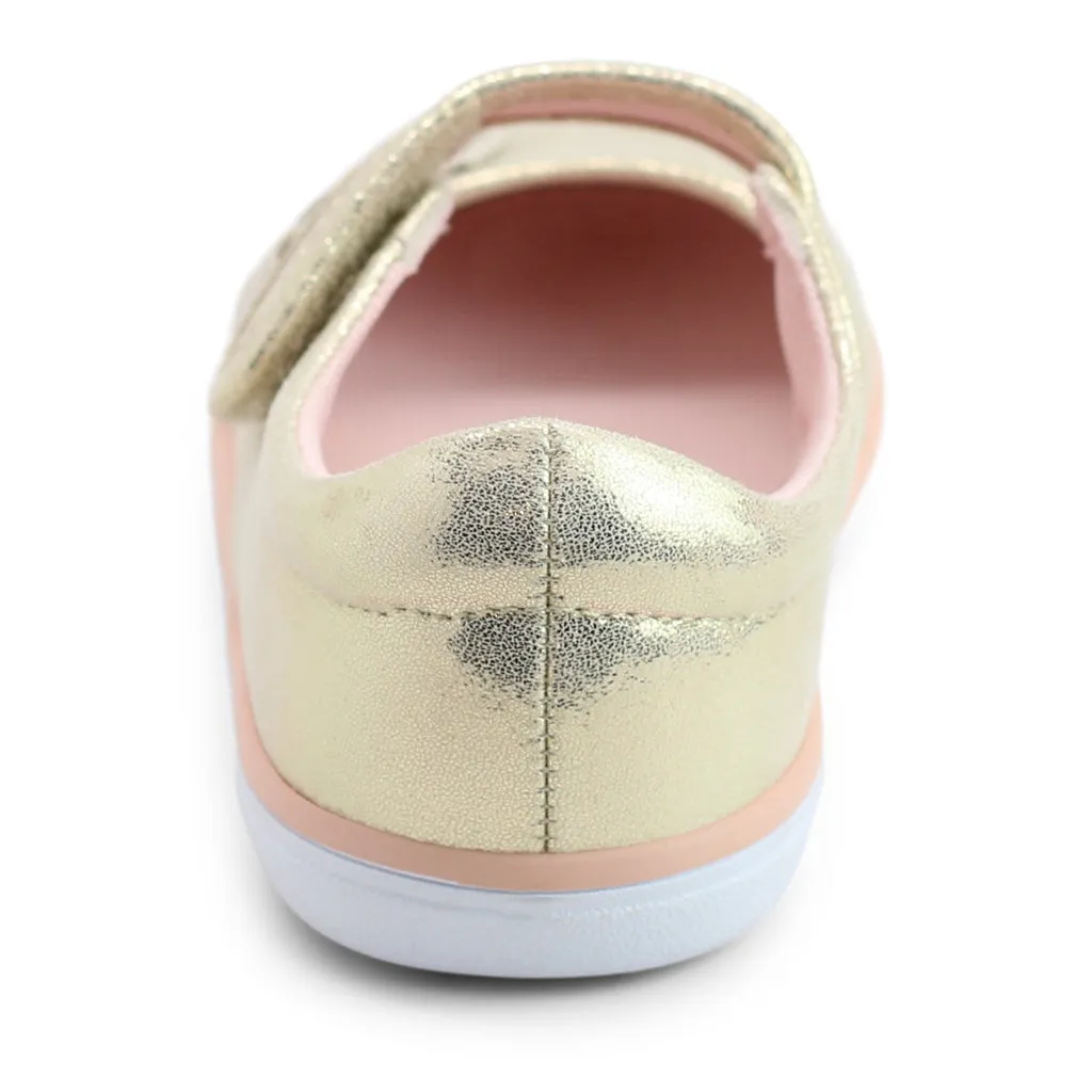 RIVER ECO Sneaker Mary Jane | Champagne