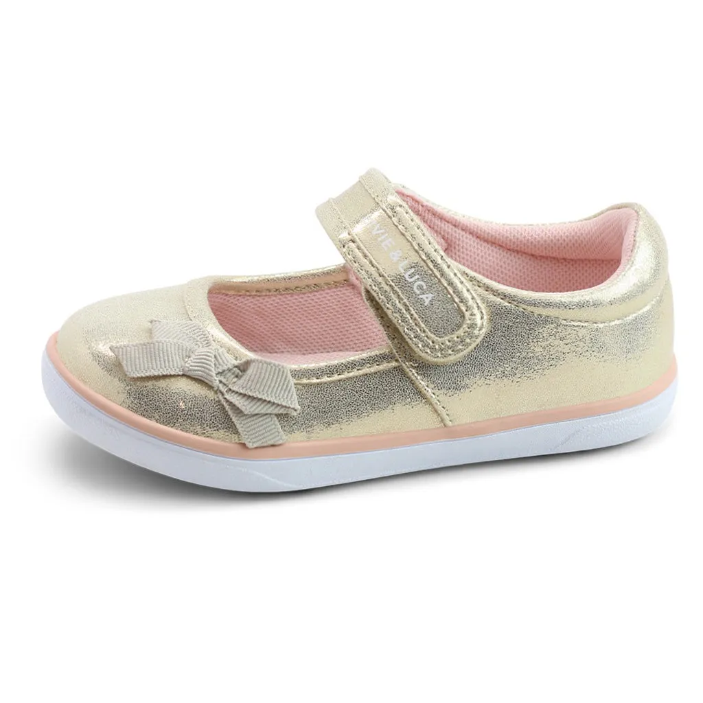 RIVER ECO Sneaker Mary Jane | Champagne