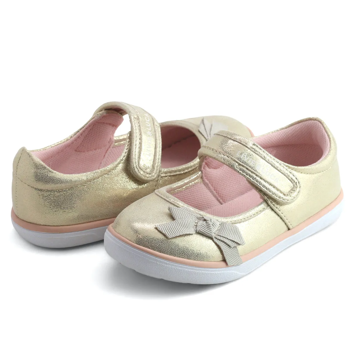 RIVER ECO Sneaker Mary Jane | Champagne