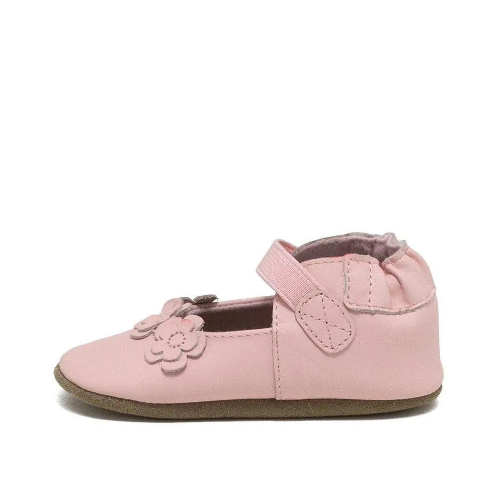 Robeez Brianna Soft Soles Light Pink