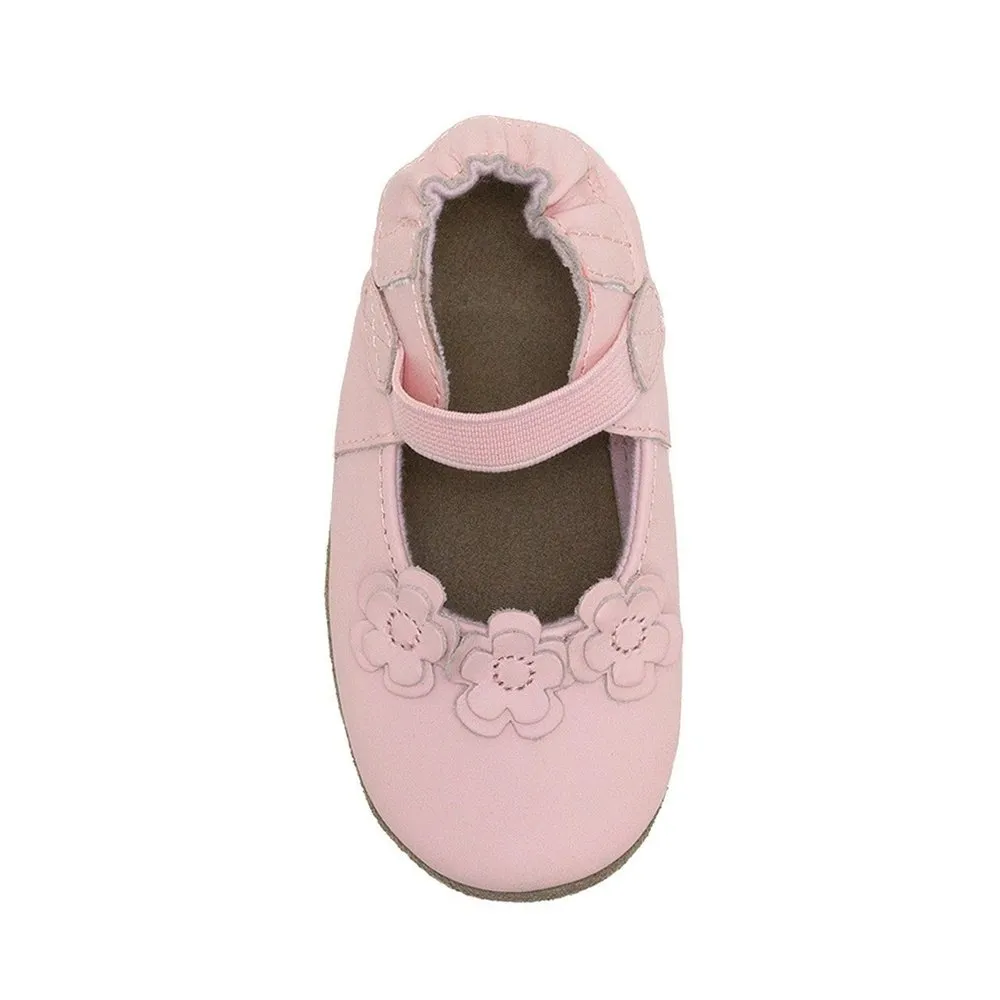 Robeez Brianna Soft Soles Light Pink