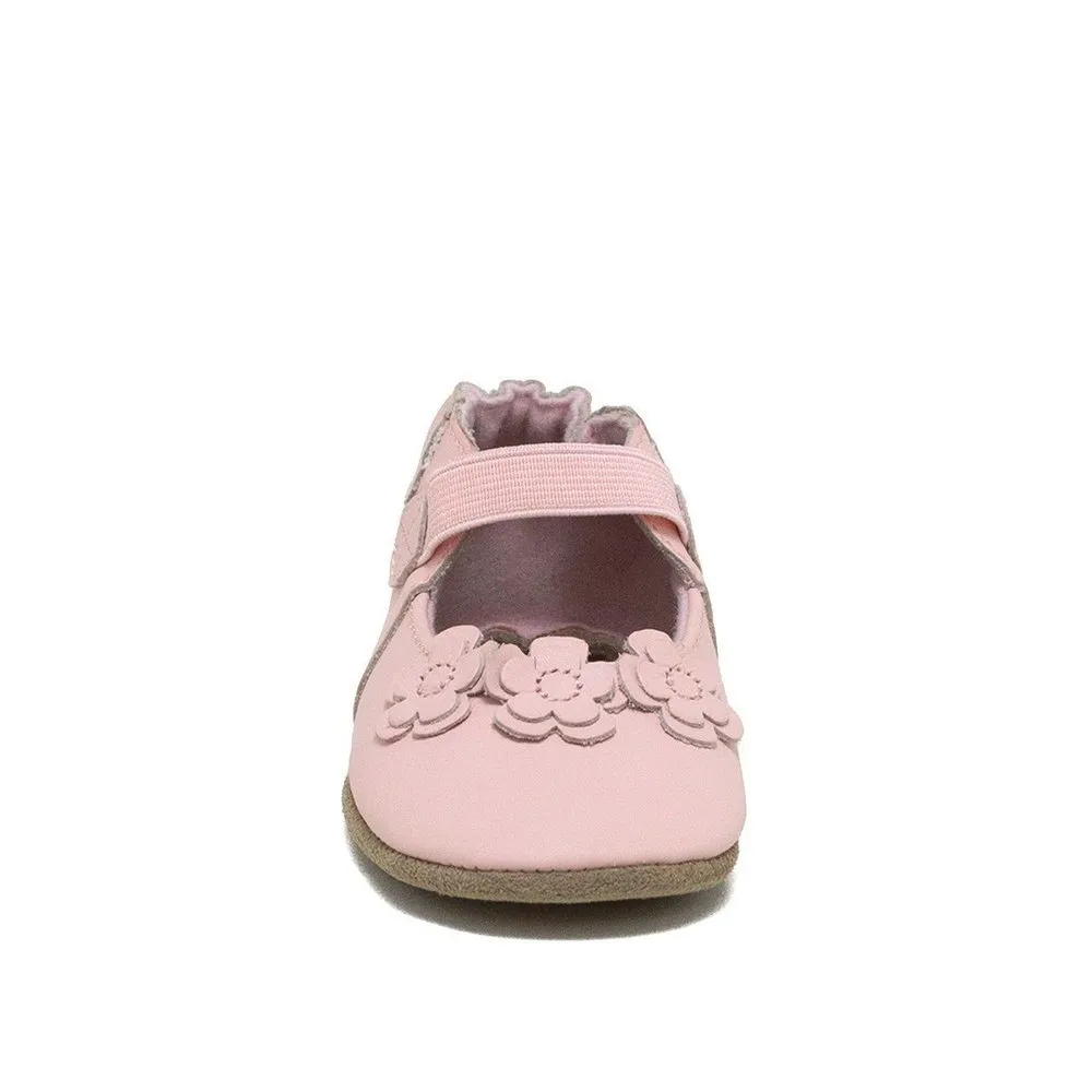 Robeez Brianna Soft Soles Light Pink