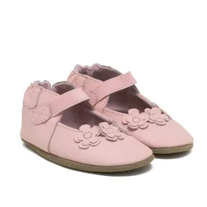 Robeez Brianna Soft Soles Light Pink