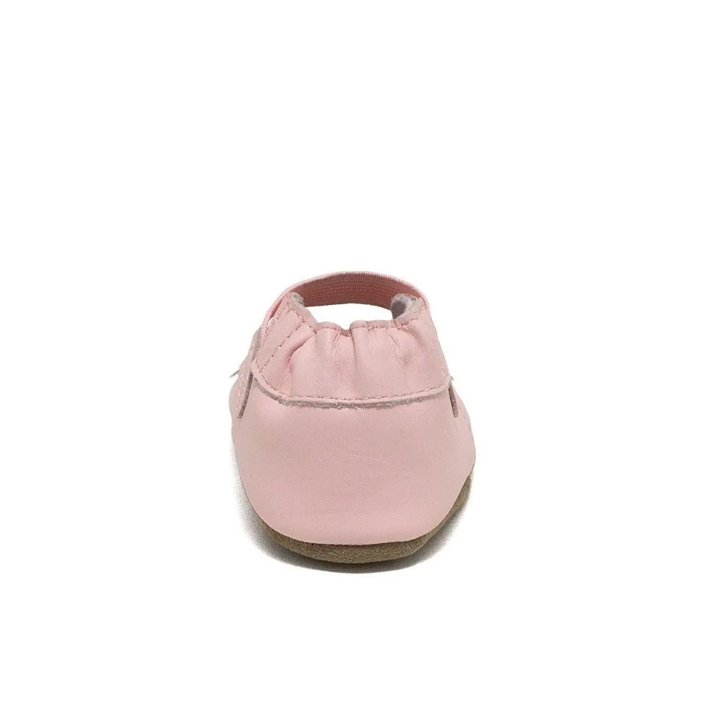 Robeez Brianna Soft Soles Light Pink