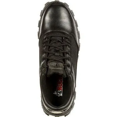 Rocky Men's Alpha Force 4" Soft Toe Oxford Work Shoe -Black- FQ0002168