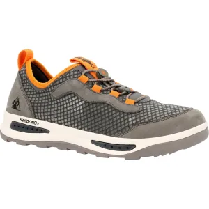 Rocky Mens Nowake Outdoor Grey/Orange Mesh Hiking Shoes